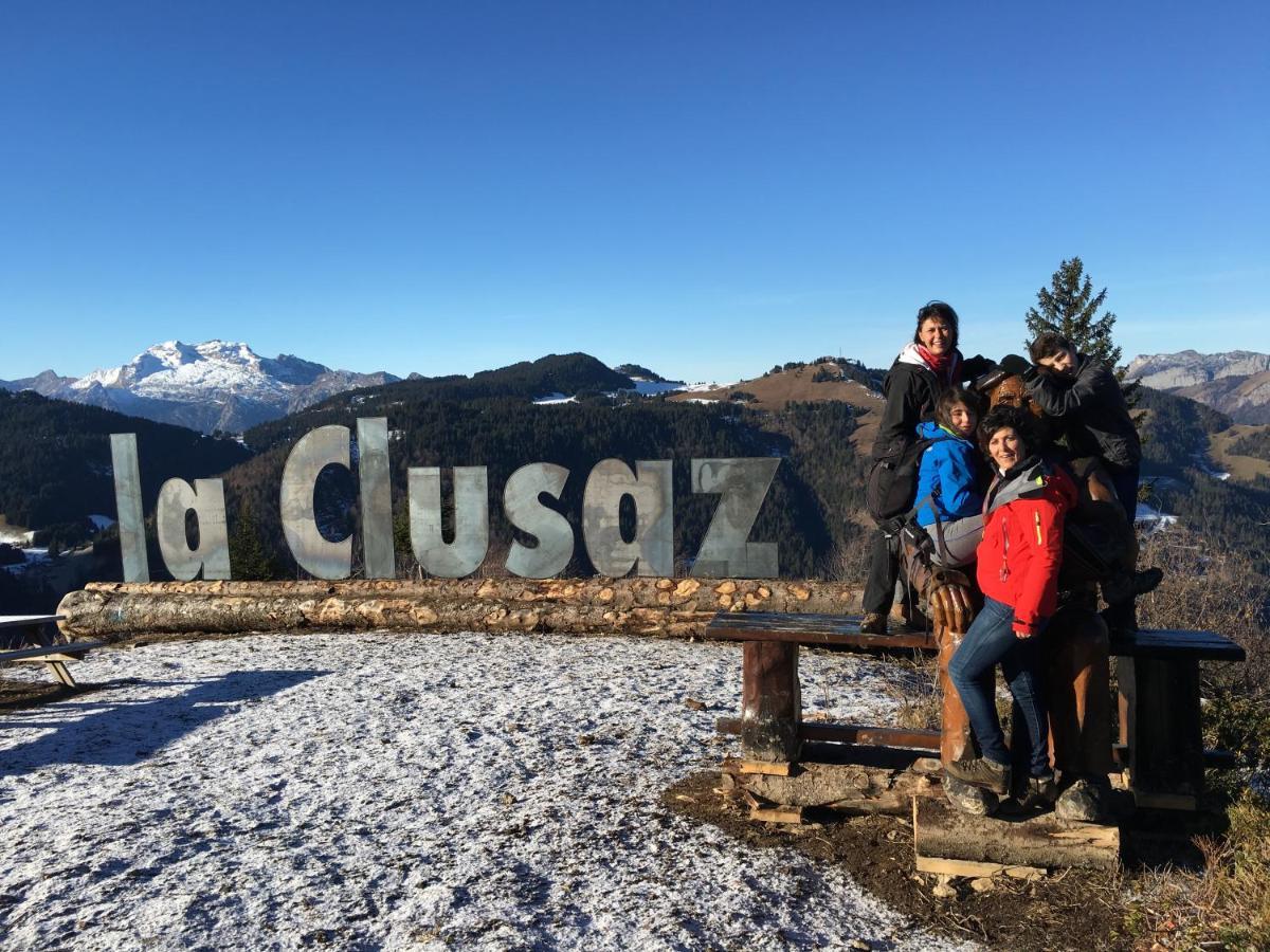 Apartamento Les Bouquetins La Clusaz Exterior foto